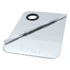 Stainless Steel Mixing Palette & 2 Sided Spatula